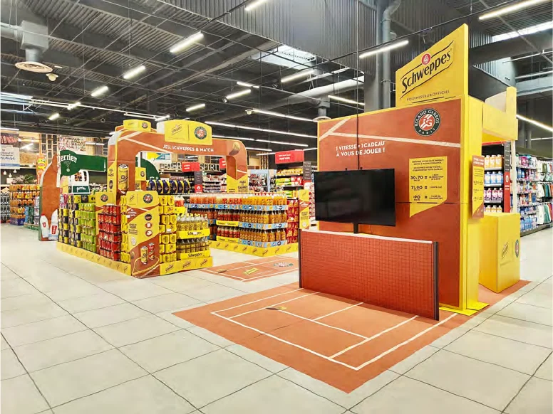 Théâtralisation en magasin